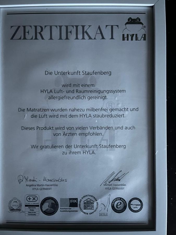 Ferienwohnung Staufenberg 2 Exterior foto